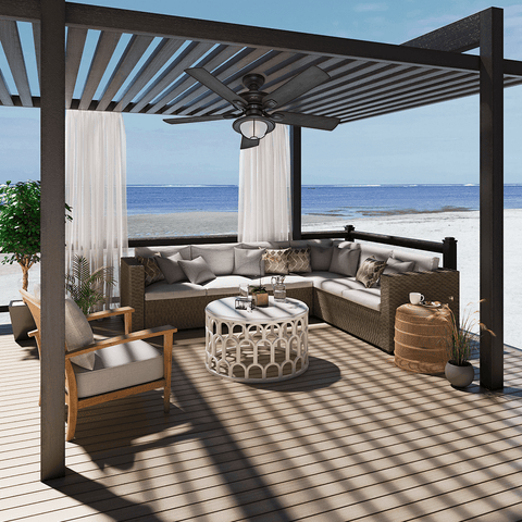 Ventilador de Teto Residencial Angra Hunter Fan Oficial - imagem alternativa