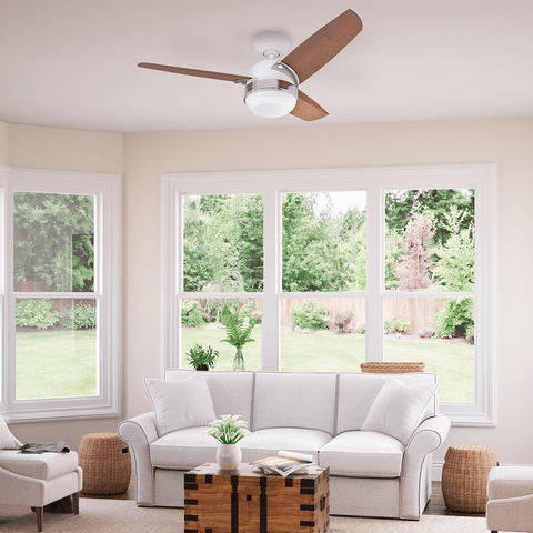 Ventilador de Teto Residencial Nova Branco Hunter Fan Oficial - imagem alternativa