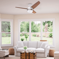 Ventilador de Teto Residencial Nova Branco Hunter Fan Oficial