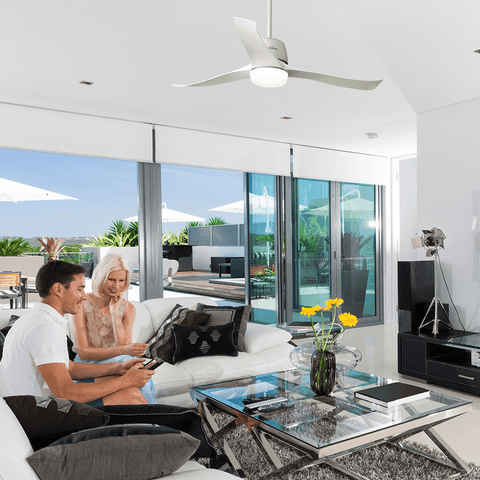 Ventilador de Teto Residencial Harmony Niquel Fosco Hunter Fan Oficial - imagem alternativa