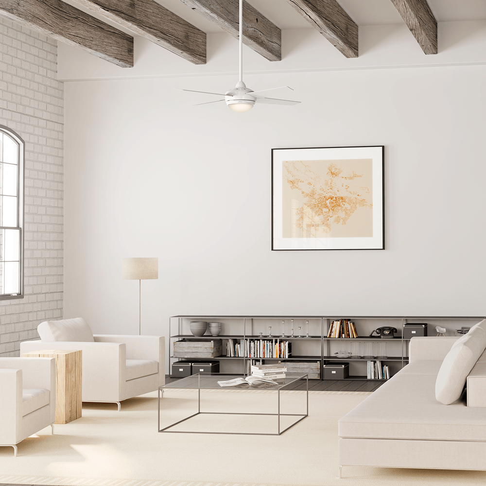 Ventilador de Teto Hunter Fan Sonic Branco 127V OUTLET