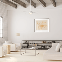 Ventilador de Teto Hunter Fan Sonic Branco 127V OUTLET