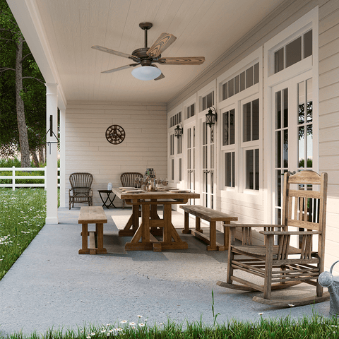 Ventilador de Teto Residencial Beaufort Carvalho Hunter Fan Oficial - imagem alternativa