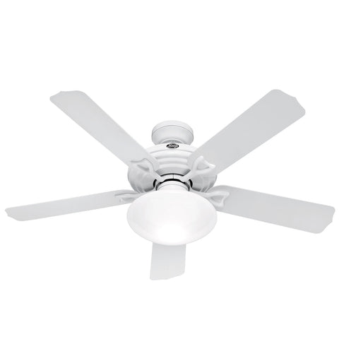 Ventilador de Teto Residencial Beaufort Branco Hunter Fan Oficial