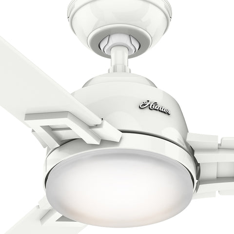 Ventilador de Teto Hunter Fan Philippe Branco 220v Outlet - imagem alternativa
