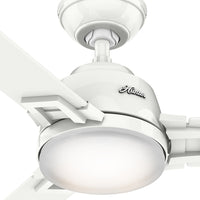 Ventilador de Teto Hunter Fan Philippe Branco 220v Outlet