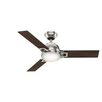 Ventilador de Teto Hunter Fan Philippe Niquel Escovado 220v Outlet