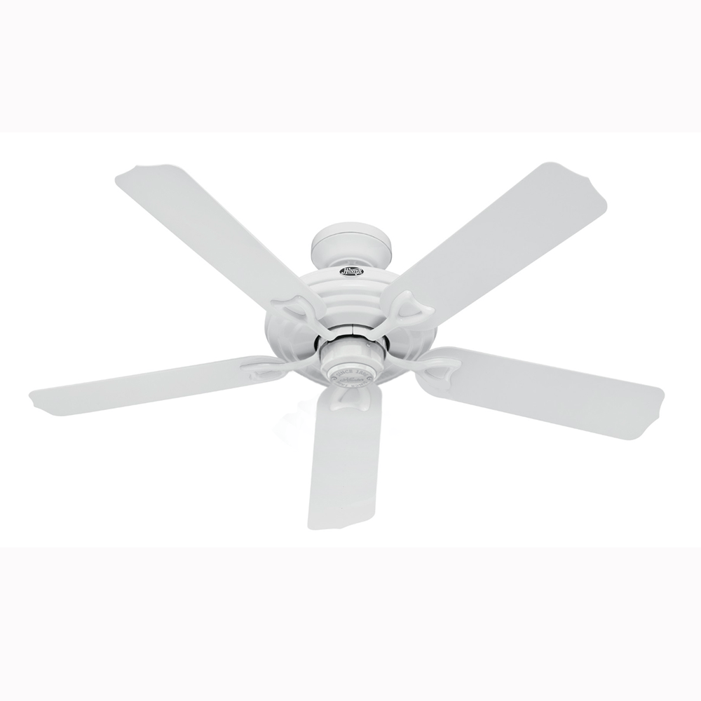 Ventilador de Teto Hunter Fan Beaufort Branco 127V OUTLET
