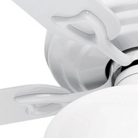 Conjunto de Suporte de Pás - Ventilador Beaufort Branco