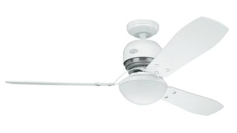 Ventilador de Teto Hunter Lite Industrie Branco 127V OUTLET