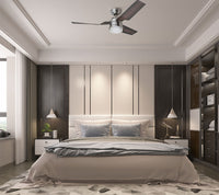 Ventilador de Teto Residencial Avanti Níquel Escovado Hunter Fan Oficial 127v OUTLET