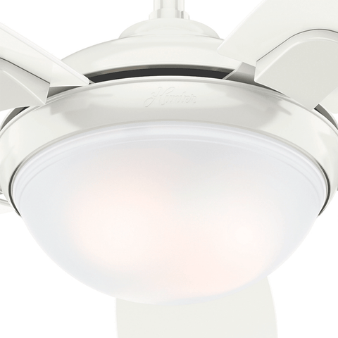 Globo de Vidro Para Ventilador de Teto Contempo Branco