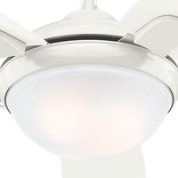 Globo de Vidro Para Ventilador de Teto Contempo Branco