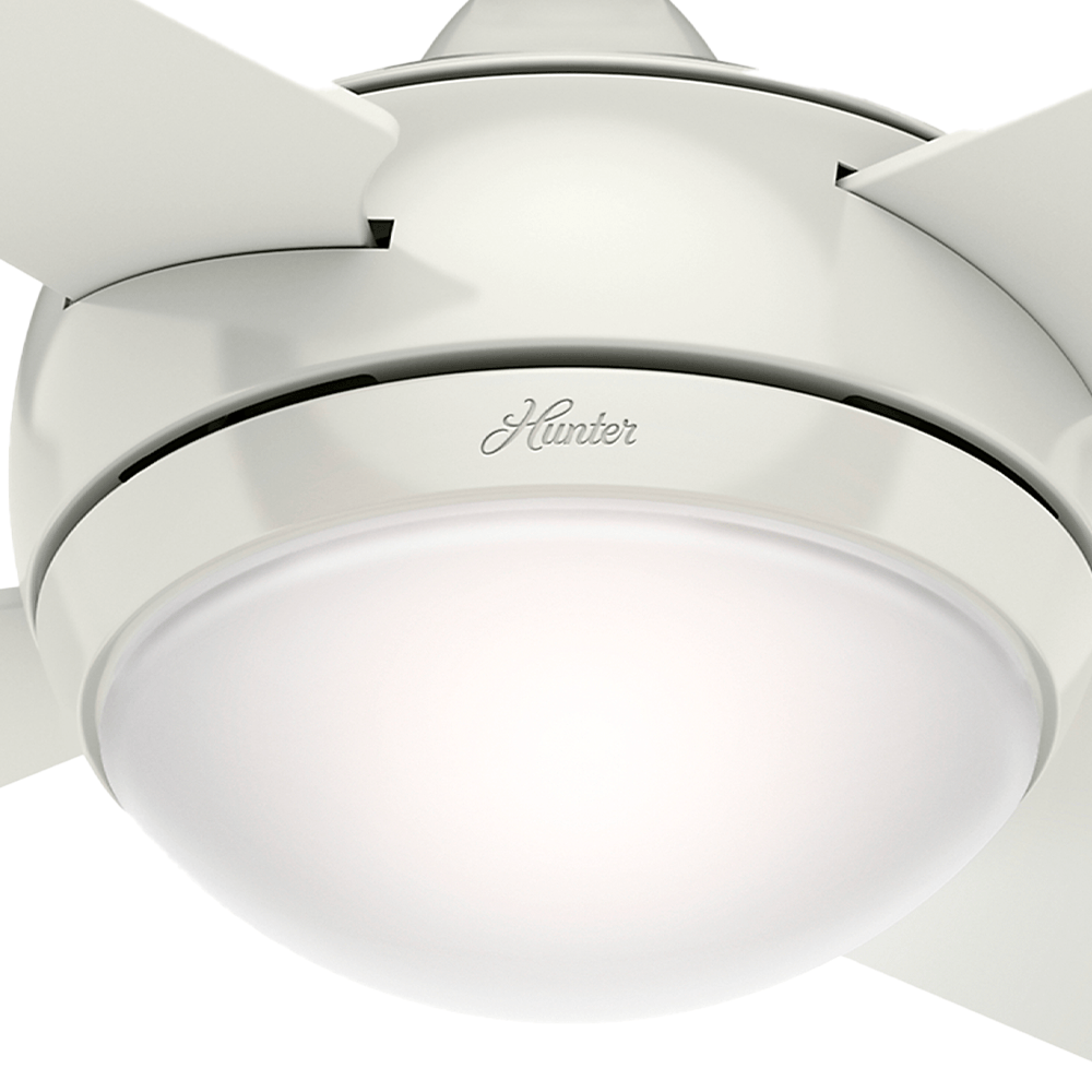 Globo de Vidro Sonic Niquel/Branco