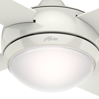 Globo de Vidro Sonic Niquel/Branco