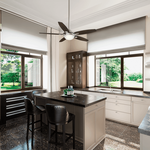 Ventilador de Teto Residencial Contempo Níquel Escovado Hunter Fan Oficial - imagem alternativa