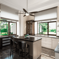 Ventilador de Teto Hunter Fan Contempo Níquel 220V OUTLET