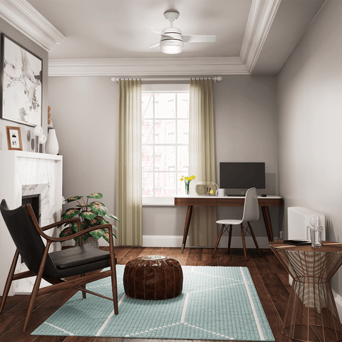 Ventilador de Teto Residencial Finley Branco Hunter Fan Oficial - imagem alternativa