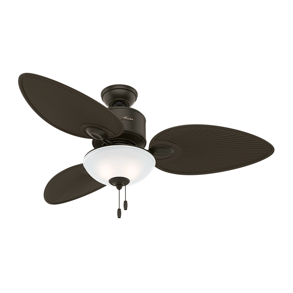 Ventilador de Teto Hunter Fan Gulf Winds Bronze 127V OUTLET