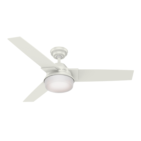 Ventilador de Teto Residencial Herus Branco Hunter Fan Oficial 127v
