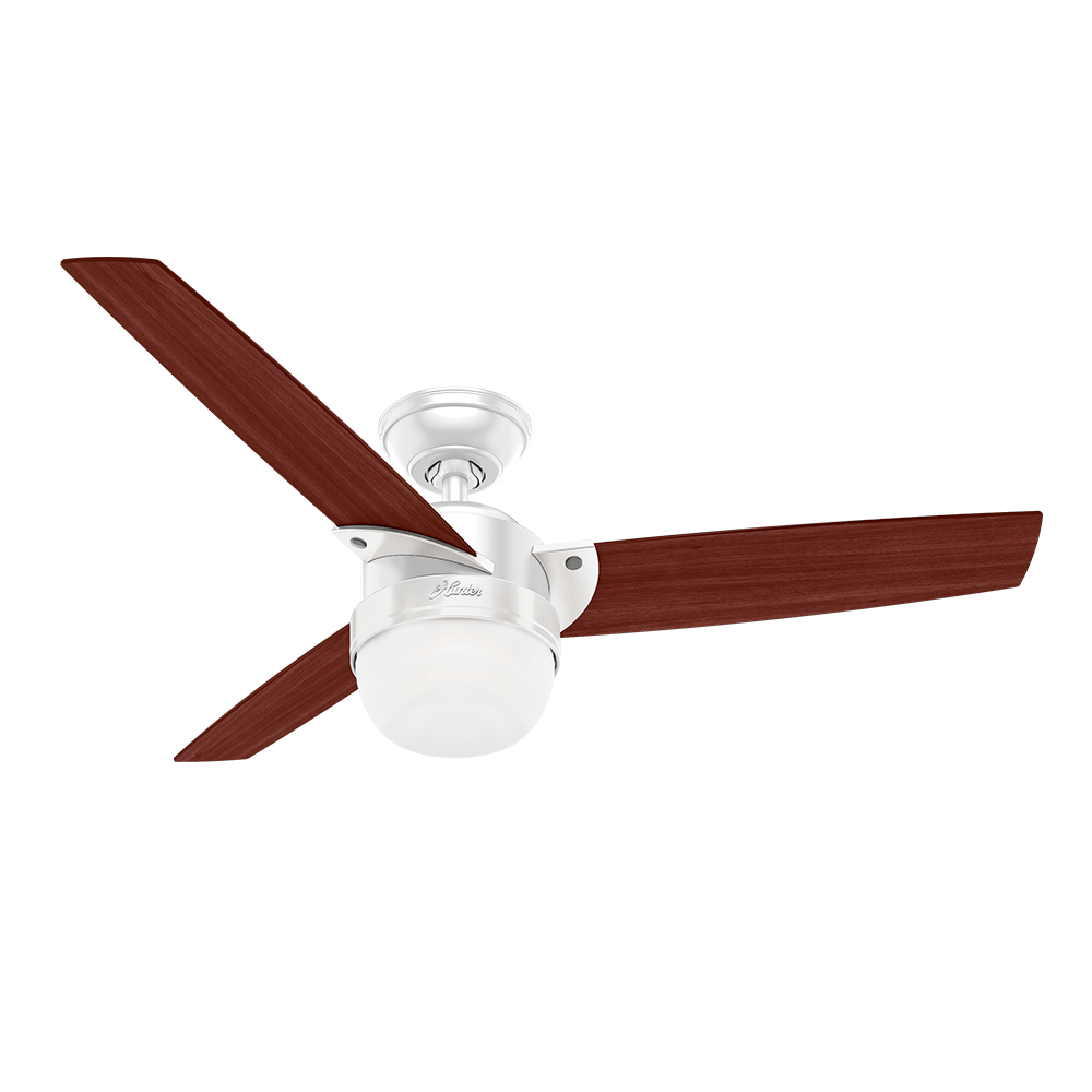 Ventilador de Teto Residencial Nova Branco Hunter Fan Oficial 127v OUTLET