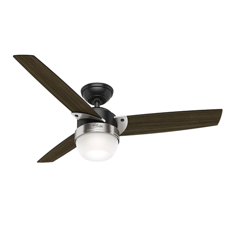 Ventilador de Teto Residencial Nova Preto Fosco Hunter Fan Oficial