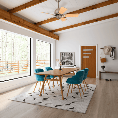 Ventilador de Teto Residencial Orbit Niquel Escovado Hunter Fan Oficial - imagem alternativa